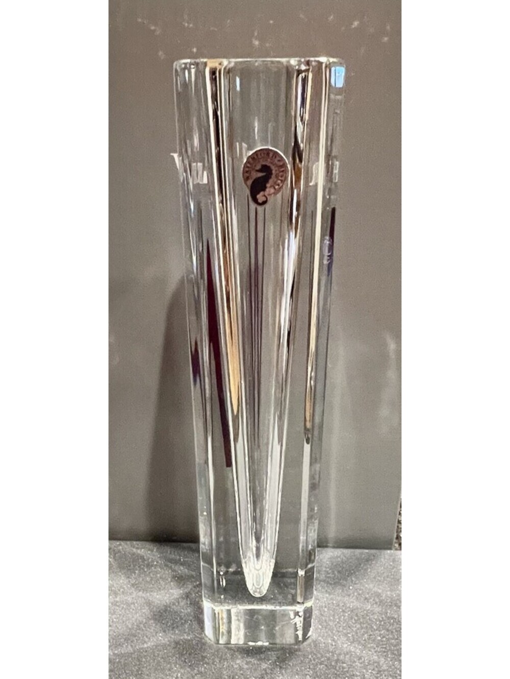 Waterford SPIRE 11'' Stem Vase Philip O Leary 2002 NIB SIGNED